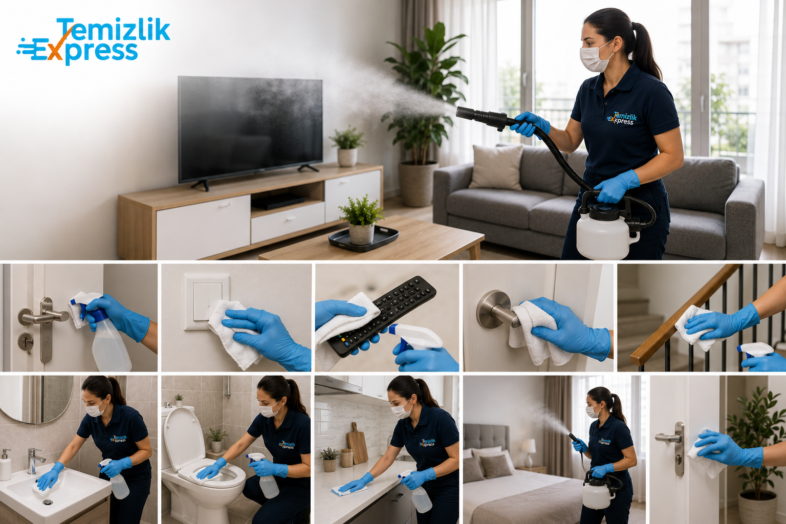 Ev Dezenfeksiyonu Nasıl Yapılır? Hijyen İçin Adım Adım Rehber